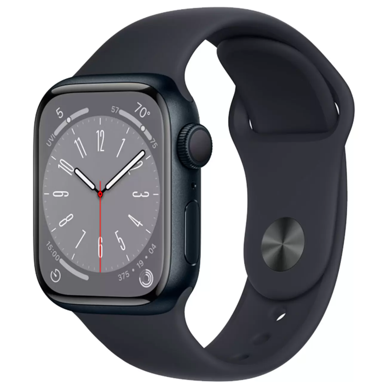 Apple Watch S8 45mm GPS Midnight Aluminum Case / Midnight Sport Band