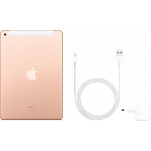 Apple iPad 10.2 Wi-Fi + Cellular 128Gb 2019 Золотой