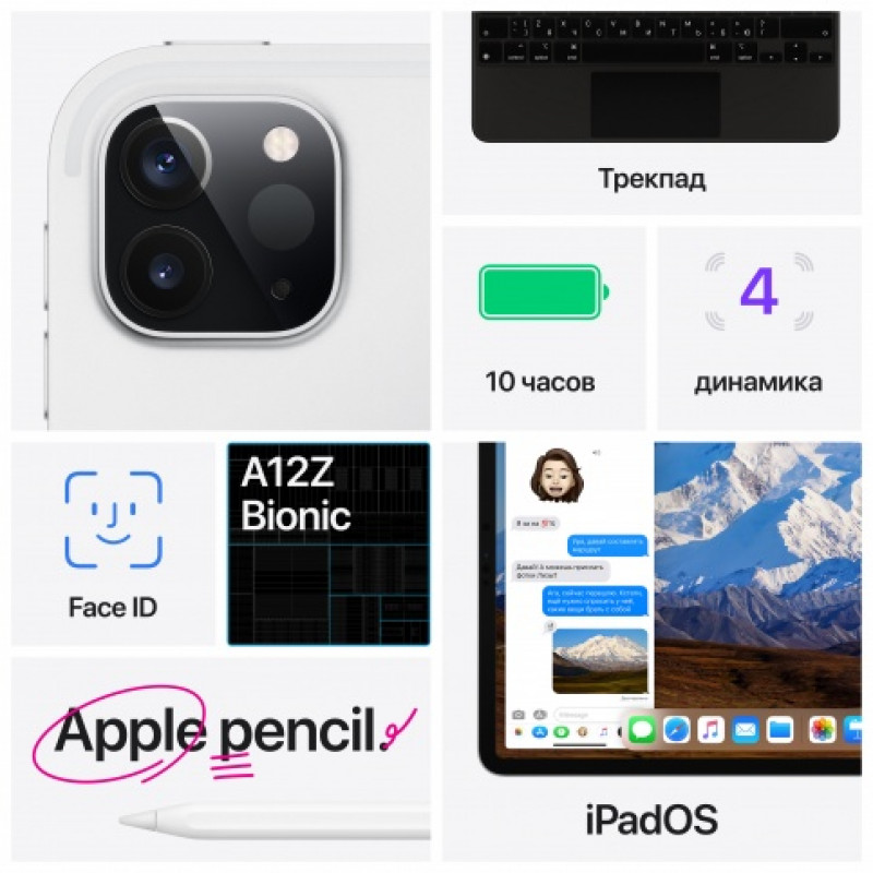 Apple iPad Pro 12.9 Wi-Fi 128GB 2020 Серый Космос