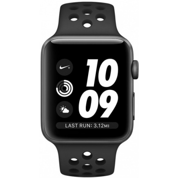 Apple Watch S3 NIKE 42mm Space Gray / Black Anthracite Sport Band