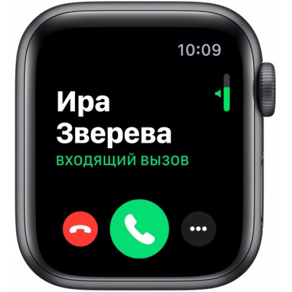 Apple Watch S5 40mm Space Gray Aluminum / Black Sport Band