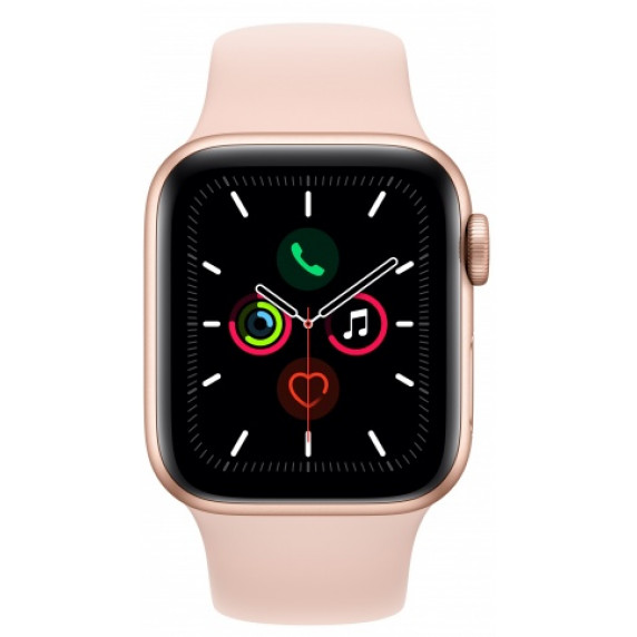 Apple Watch S5 44mm Gold Aluminum / Pink Sand Sport Band