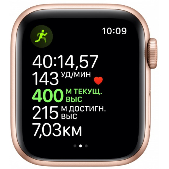 Apple Watch S5 44mm Gold Aluminum / Pink Sand Sport Band