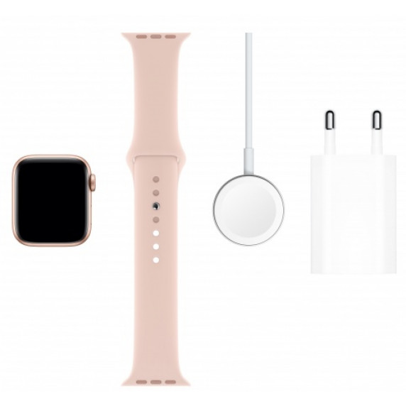 Apple Watch S5 40mm Gold Aluminum / Pink Sand Sport Band