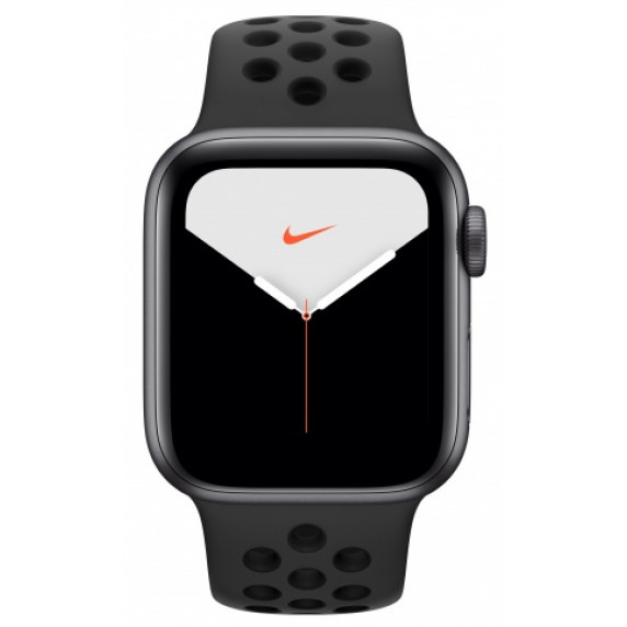 Apple Watch S5 NIKE 44mm Space Gray Aluminum / Black Sport Band