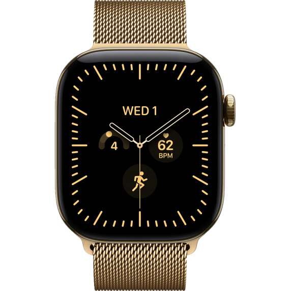 Apple Watch S12 46 mm Radiant Gold / Titanium  Case