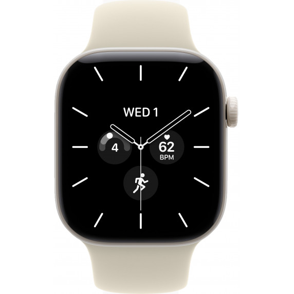 Apple Watch S12 42 mm Pearl White / Ceramic Case