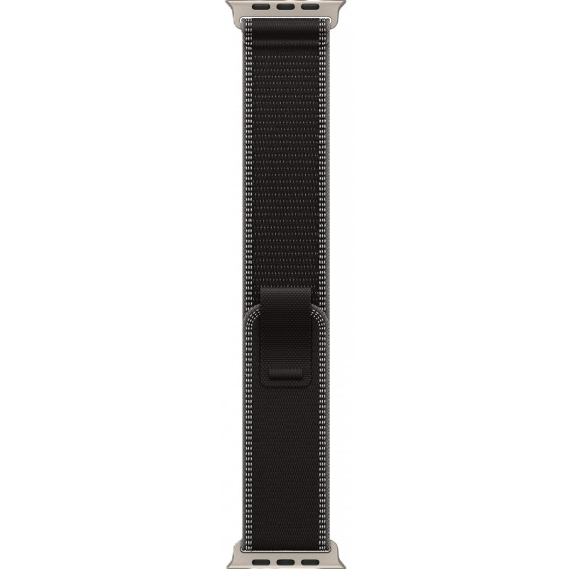 Apple Watch Ultra 3 49mm Trail Loop Black/Charcoal / Black Titanium Case