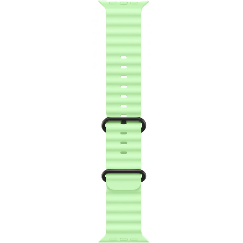 Apple Watch Ultra 3 49mm Ocean Band Neon Green / Black Titanium Case