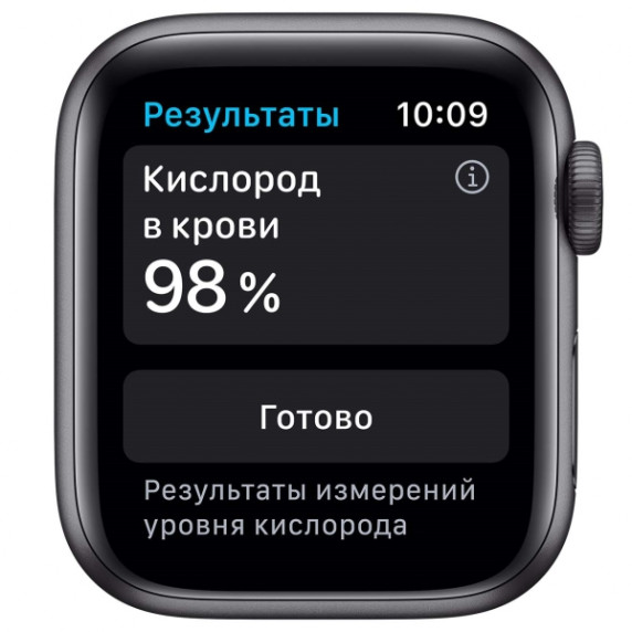 Apple Watch S6 40mm Space Gray Aluminum Case/ Black Sport Band