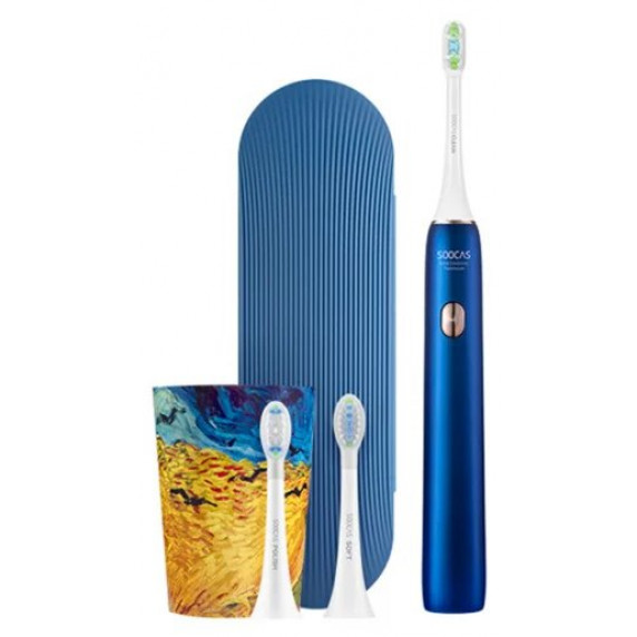 Зубная электрощетка X3U Soocas & Van Gogh Museum Design Blue