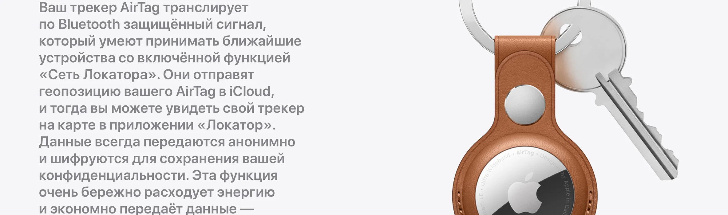 Беспроводная метка Apple AirTag 1 шт. купить по лучшей цене, оригинальный 2  , официальная гарантия в Севастополе