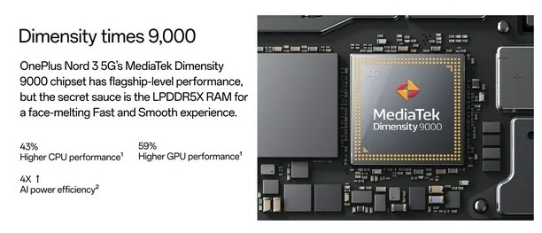Производительность OnePlus Nord 3